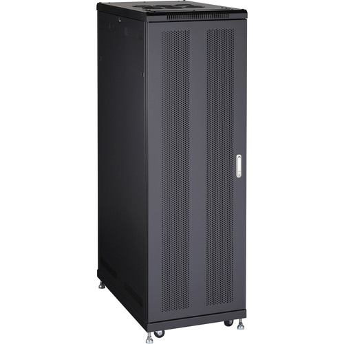 Black Box Select Server 19 Inch Wide Standalone Rack Enclosure For Switches Patch Panels And Servers Switch Height Panel Width LAN Mm X RM2430A