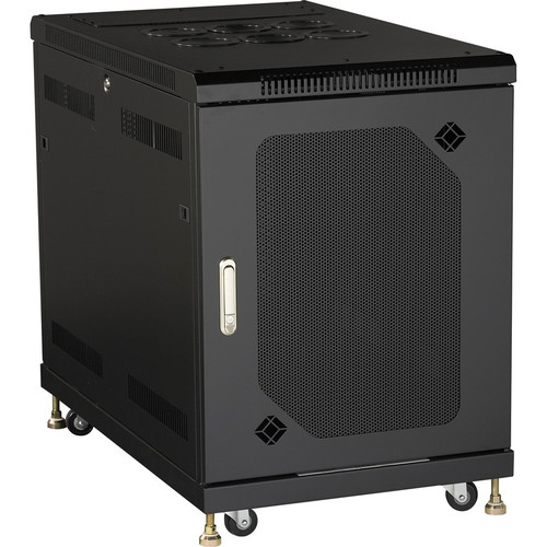 Black Box Select Plus Server - 15U Rack Height x 19" (482.60 mm) Rack Width - Black - Mesh - 2200 lb (997903.21 g) Maximum Weight (Fleet Network)