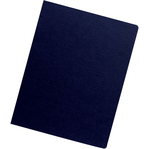 Fellowes Futura&trade; Presentation Covers - Oversize, Navy, 25 pack - 11.3" (285.8 mm) Height x 8.8" (222.3 mm) Width x 0.1" (1.5 mm) (5224801)