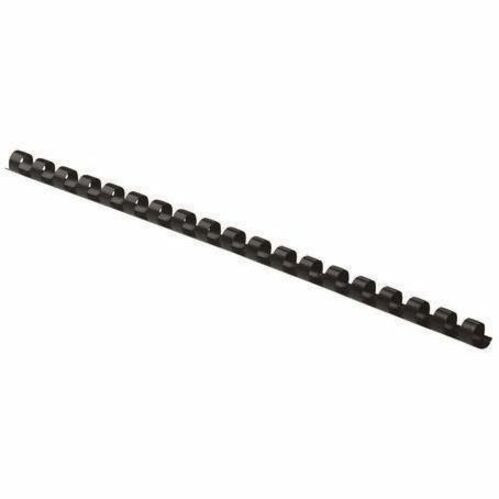 Fellowes Round Back Plastic Combs 1 4 Inch Diameter Navy 100 Pack 20 Sheet Capacity Compact Binding Solutions For Presentations 52502