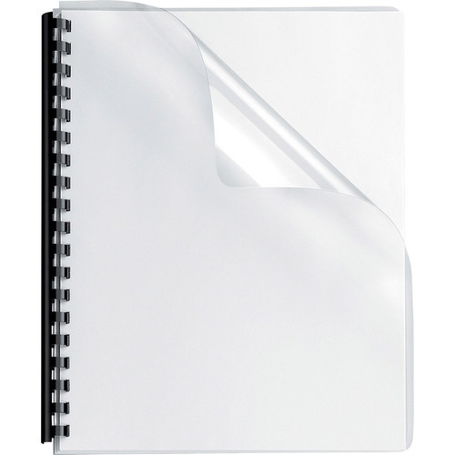 Fellowes Crystals Clear Oversize PVC Covers - 11.3" (285.8 mm) Height x 8.8" (222.3 mm) Width x 0" (0 mm) Depth - For 8 3/4" (222.25 x (Fleet Network)
