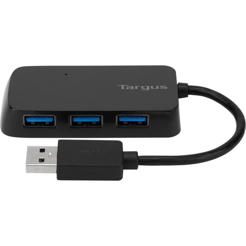 Targus 4-port USB Hub - USB - External - 4 USB Port(s) - 4 USB 3.0 Port(s) (Fleet Network)