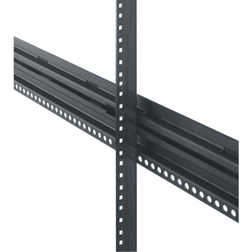 Middle Atlantic RackraiL, Cage NuT, 37 RU, MRK/VRK Series - 37U Rack Height - Rack-mountable - Black Powder Coat - Steel (Fleet Network)