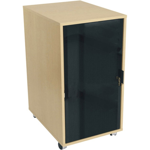 Middle Atlantic RKGD14 14U Rack Front Door - Smoke - 1 (Fleet Network)