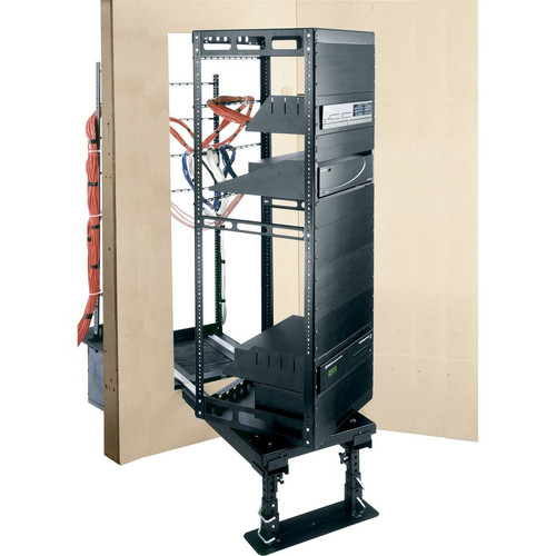 Middle Atlantic AX-SXR Rack Frame - 26U Rack Height x 19" (482.60 mm) Rack Width - Black - Steel - 204.12 kg Maximum Weight Capacity (Fleet Network)