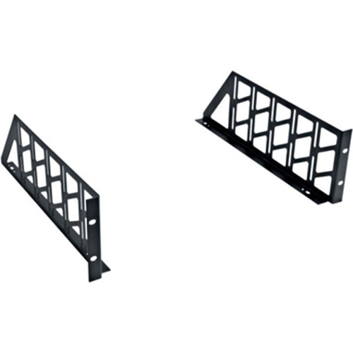 Middle Atlantic Knock-Down Rackshelves - 3U Rack Height - Black - Steel (Fleet Network)