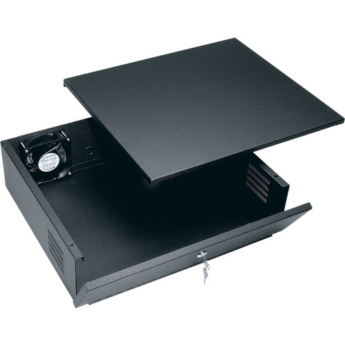 Middle Atlantic VLBX Series Rack, VLBX - For DVR19" (482.60 mm) Rack Width x 18.12" (460.25 mm) Rack Depth - Wall Mountable - Black - (VLBX)