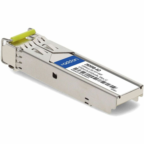 AddOn Compatible TAA Singlemode LC SFP Transceiver With DOM For BiDi Fiber Links Networking Optical J9099B Data SMF HP X J9099B-AO