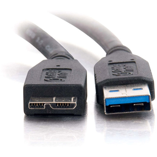 USB 3.0 Type A To Micro Data Transfer Cable M 9.8 Ft Durable Adapter Second First End Male X 54178