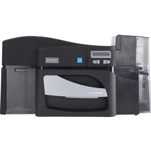 Fargo DTC4500E Single Sided Desktop Dye Sublimation/Thermal Transfer Printer - Color - Card Print - Ethernet - USB - LCD Display - - 6 (Fleet Network)