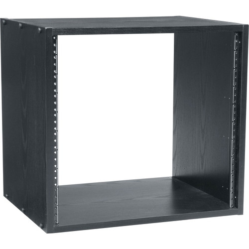 Middle Atlantic BRK Rack Cabinet - 8U Rack Height x 19" (482.60 mm) Rack Width - Black Laminate - Wood - 90.72 kg Maximum Weight (Fleet Network)