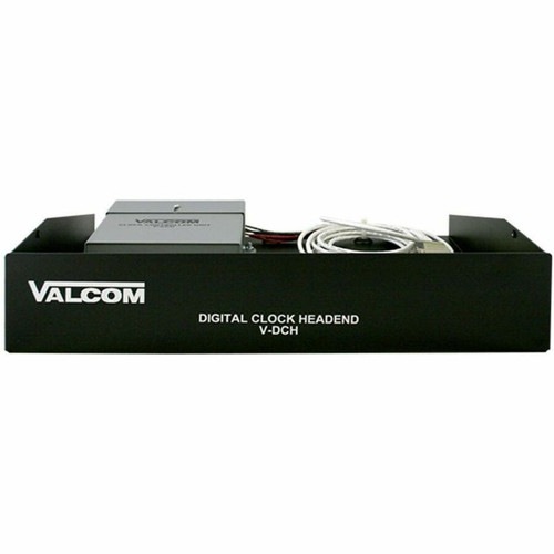 Valcom V-DCH Digital Clock Head End Driver - 4.75" (120.65 mm) Height x 19" (482.60 mm) Width x 12.50" (317.50 mm) Depth (Fleet Network)