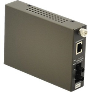 Amer Media Converter - 1 x Network (RJ-45) - 1 x SC Ports - 10/100Base-TX, 100Base-FX - 2 km - External (Fleet Network)