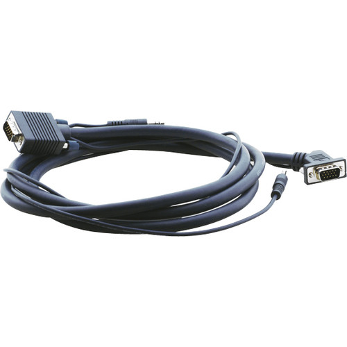 Kramer VGA Cable with Audio - 75.1 ft Video Cable - First End: 1 x 15-pin HD-15 - Male, 1 x Mini-phone Stereo Audio - Male - Second 1 (Fleet Network)