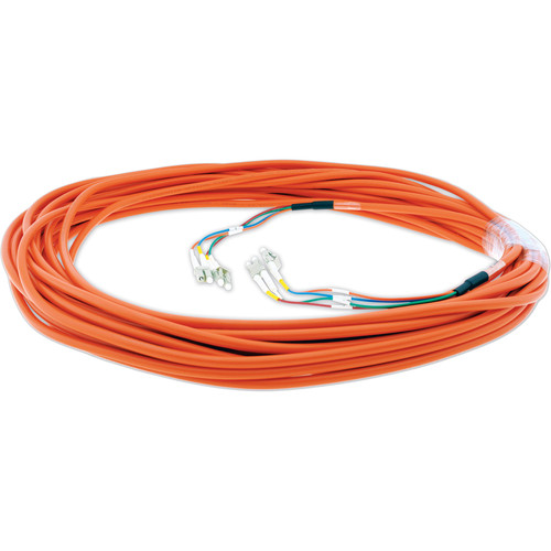 Kramer C-4LC/4LC-656 Fiber Optic Cable - 656 ft Fiber Optic Network Cable for Network Device - First End: 4 x LC Network - Male - End: (Fleet Network)