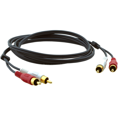 Kramer C-2RAM/2RAM-50 Coaxial Audio Cable - 50 ft Coaxial Audio Cable for Audio Device - First End: 2 x RCA Stereo Audio - Male - End: (Fleet Network)