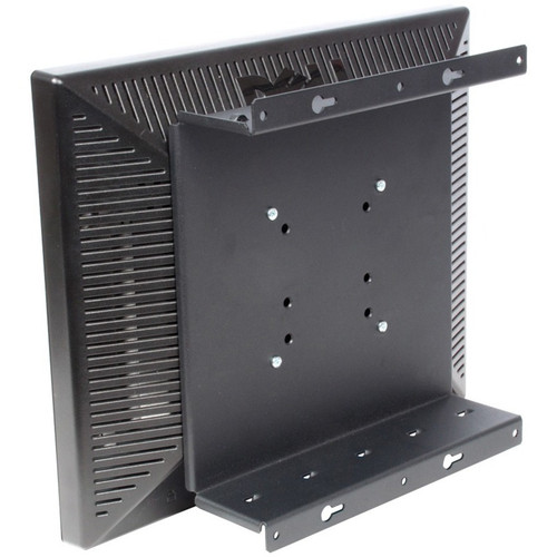 Rack Solutions 104-1965 Wall Mount for Desktop Computer - Black - Black (104-1965)