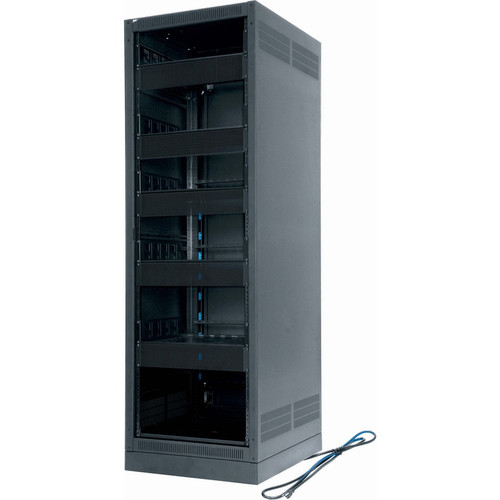 Middle Atlantic ERK Series Enclosure - 27U Rack Height x 19" (482.60 mm) Rack Width x 22.53" (572.26 mm) Rack Depth - Floor Standing - (Fleet Network)