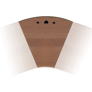 Middle Atlantic LD Series 45&deg; Wedge W/Cable Management, DC - Wood - Dark Cherry (Fleet Network)