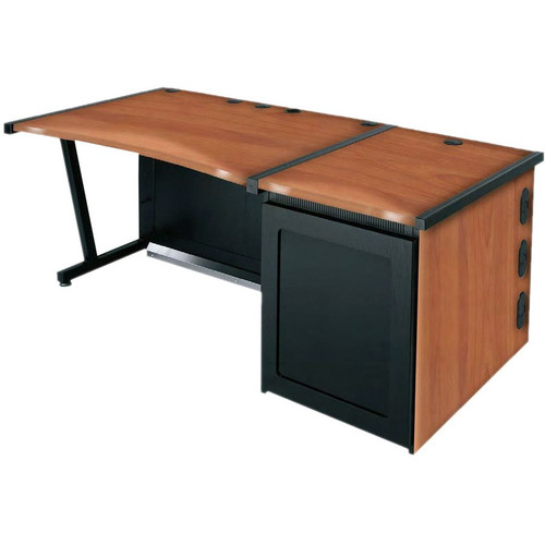 Middle Atlantic LD Series Monitoring and Command Desk - Thermolaminate Top - 47.9" (1216.91 mm) Table Top Width x 32.2" (818.90 mm) x (Fleet Network)