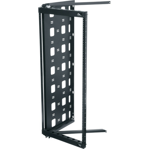Middle Atlantic SFR Rack Frame - 25U Rack Height x 19" (482.60 mm) Rack Width x 24" (609.60 mm) Rack Depth - Wall Mountable - Black - (Fleet Network)
