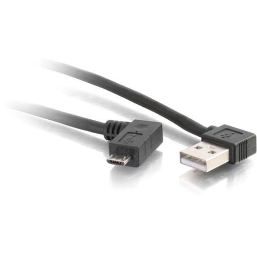 C2G USB Cable - 3.3 ft (1 m) USB Data Transfer Cable for PDA, Cellular Phone, Camera - First End: 1 x USB 2.0 Type A - Male - Second 1 (28113)