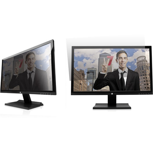 V7 19.0" Privacy Filter for Monitor - 16:10 Aspect Ratio Glossy - PS19.0WA2-2N Privacy Filter for 19.0in Monitor - 16:10 Aspect Ratio (Fleet Network)