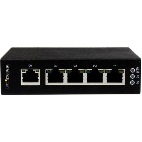 StarTechcom_5_Port_Unmanaged_Industrial_Gigabit_Ethernet_Switch_-_DIN_Rail__Wall-Mountable_-_Network_up_to_5_Ethernet_devices_a_-_5_IES51000