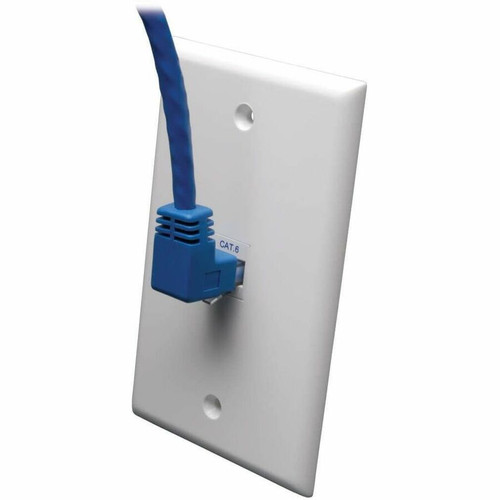 Tripp Lite N204-003-BL-UP Cat6 Network Cable - Category 6 for Network Device - 3ft - 1 x RJ-45 Male Network - 1 x RJ-45 Male Network - (N204-003-BL-UP)