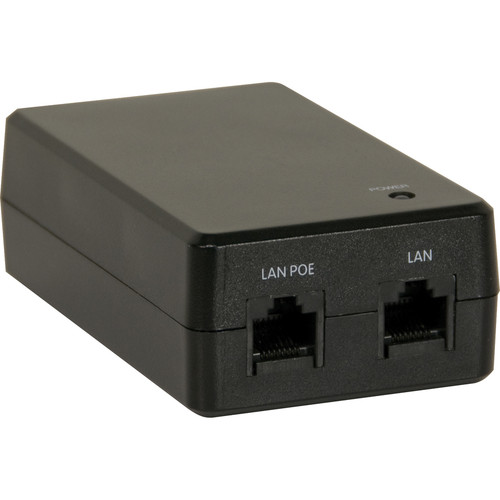 Crestron PWE-4803RU Power over Ethernet Injector - 110 V AC, 220 V AC Input - 48 V DC Output - 1 x 10/100Base-TX Input Port(s) - 1 x - (Fleet Network)