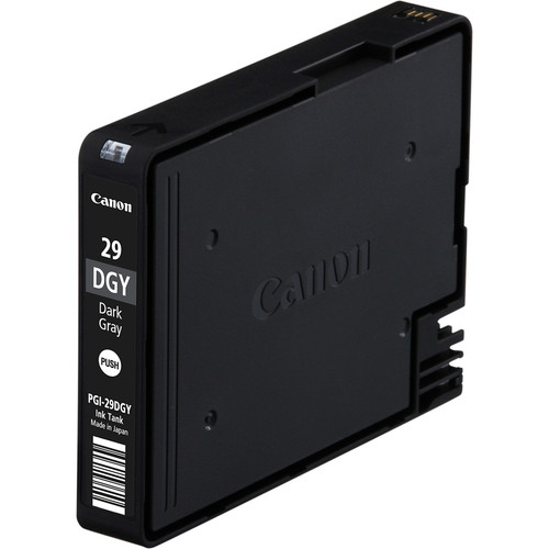 Canon PGI-29DGY Original Inkjet Ink Cartridge - Dark Gray - 1 Pack - Inkjet - 1 Pack (Fleet Network)