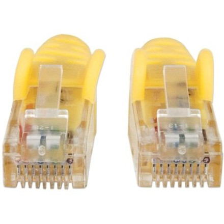 Intellinet Network Patch Cable, Cat6, 15m, Yellow, CCA, U/UTP, PVC, RJ45, Gold Plated Contacts, Snagless, Booted, Lifetime Warranty, - (342407)