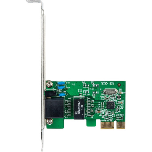 Manhattan 522533 Gigabit PCI Express Network Card - 10/100/1000 Mbps - 1-Port RJ45 - PCI Interface