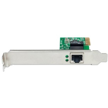Manhattan 522533 Gigabit PCI Express Network Card - 10/100/1000 Mbps - 1-Port RJ45 - PCI Interface