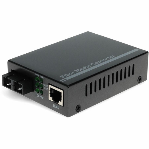 AddOn 10/100Base-TX(RJ-45) to 100Base-LX(SC) SMF 1310nm 40km Media Converter - 1 x Network (RJ-45) - 1 x SC Ports - 1310 nm Fiber - - (Fleet Network)