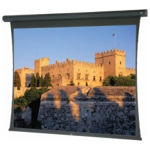 Da-Lite Tensioned Large Cosmopolitan Electrol 188" Electric Projection Screen - Rear Projection - 16:9 - Da-Tex - 92" Height x 164" - (Fleet Network)