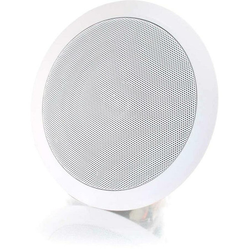 C2G 2-way Ceiling Mountable Speaker - 20 W RMS - White - 5" (127 mm) Polypropylene Woofer - 0.50" (12.70 mm) Mylar Tweeter - 100 Hz to (Fleet Network)