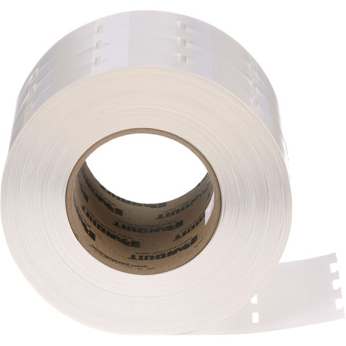 Panduit Thermal Transfer Self-Laminating Labels - 1" (25.40 mm) Width x 1 1/2" (38.10 mm) Length - Rectangle - Thermal Transfer - - - (Fleet Network)