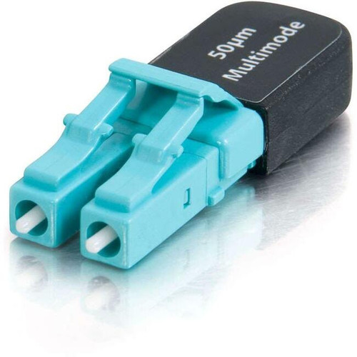 C2G Duplex LC 50/125 Multimode Fiber Optic Loopback - Loopback Testing - 1 - Optical Fiber (Fleet Network)
