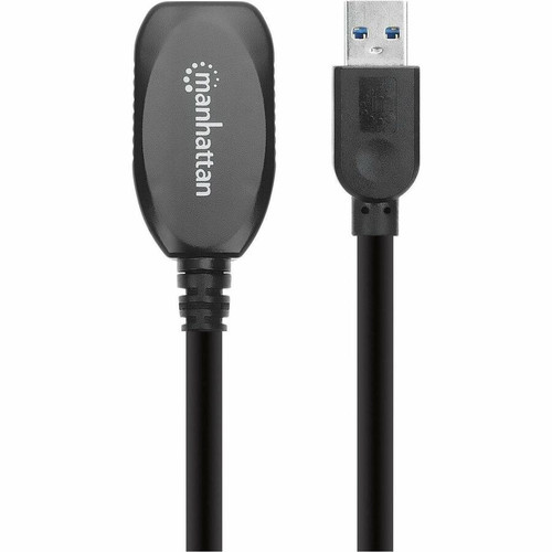 Manhattan SuperSpeed USB 3.0 Active A Male To Female 16.4 Ft 5 M Extension Data Transfer Cable Computer Male/A For 150712