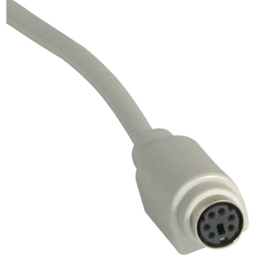 C2G Keyboard/Mouse Extension Cable - 25 ft (7.62 m) Data Transfer Cable for Keyboard - First End: 1 x 6-pin Mini-DIN (PS/2) - Male - 1 (09470)