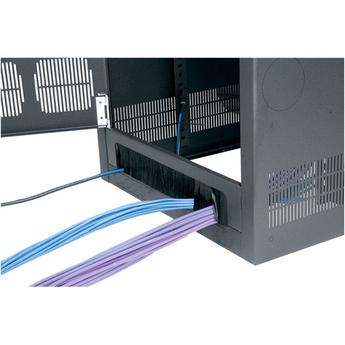 Middle Atlantic 19 RU Cable-Entry Rear Door for BGR Racks - 19U Rack Height - Rack-mountable - Steel (Fleet Network)