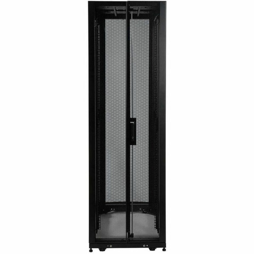 Tripp Lite series SmartRack SR45UBSP1 Rack Cabinet - 45U Rack Height x 19" (482.60 mm) Rack Width - Black - 2250 lb (1020582.83 g) - - (SR45UBSP1)