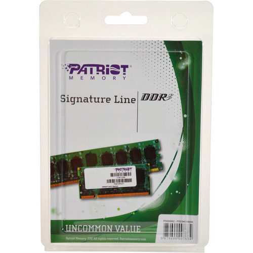 Patriot Memory Signature 4GB DDR3 SDRAM Memory Module - 4 GB (1 x 4GB) - DDR3-1600/PC3-12800 DDR3 SDRAM - 1600 MHz - CL9 - 1.70 V - - (Fleet Network)