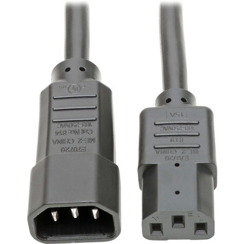 Tripp_Lite_3ft_Power_Cord_Extension_Cable_C14_to_C13_Heavy_Duty_15A_14AWG_3_-_14_Gauge_-_250_V_AC__15_A_-_Black_P005-003