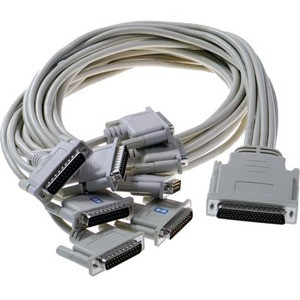 Brainboxes Lynx Cable 78 Way D to 8x25 Pin - 3.3 ft Serial Data Transfer Cable for PCI Serial Board - First End: 1 x 78-pin DB-78 - - (Fleet Network)