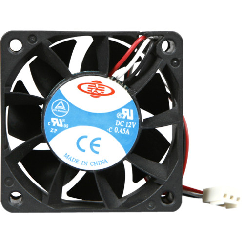 iStarUSA 60mm 2-Balls Bearing Fan - 2.36" (60 mm) Maximum Fan Diameter - 1 x Fan(s) - 38.28 CFM (65.04m³/h) Maximum Airflow - 7000 rpm (Fleet Network)