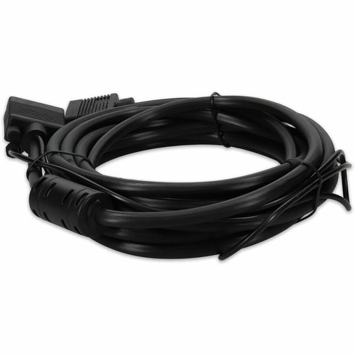 AddOn VGAMM15A 15ft VGA Male to Male Cable with 3. 5mm Audio - Black - Supports 1920 x 1200 (WUXGA) Resolution