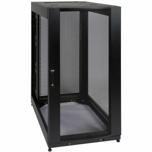 Tripp Lite series 25U Smartrack Premium Enclosure (No Side Panels Included) - 25U Rack Height x 19" (482.60 mm) Rack Width - Black - - (Fleet Network)