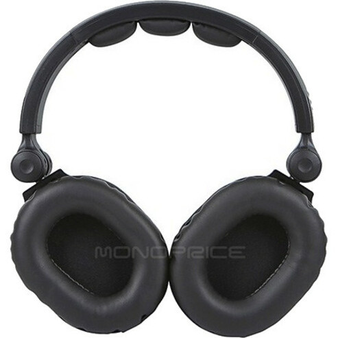 Monoprice Premium Hi-Fi DJ Style Over-the-Ear Pro Headphone - Stereo - Mini-phone (3.5mm) - Wired - 40 Ohm - 20 Hz to 20 kHz - Gold - (Fleet Network)
